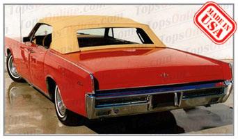 1966 thru 1968 Lincoln Continental 4 Door Convertible