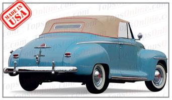 1942 & 1946 thru 1948 Plymouth Special Deluxe Convertible Coupe