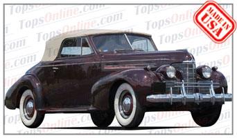 1939 and 1940 Oldsmobile 70 & 80 Series 2 Door Convertible Coupe